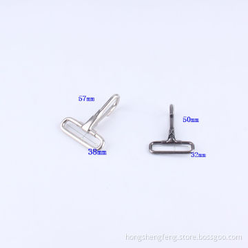 Cheap Price Gunmetal Color 32mm Gifts Keychain Iron Hook